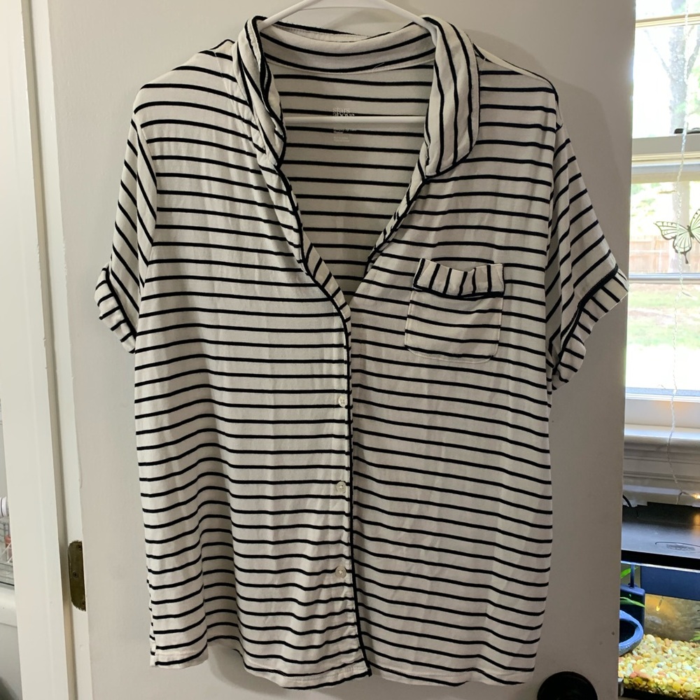 Soft Silk PJ Shirt
